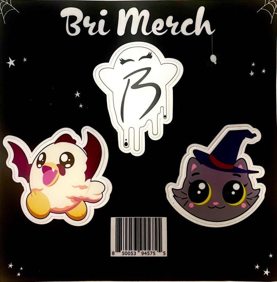 Bri's Halloween Sticker Sheet