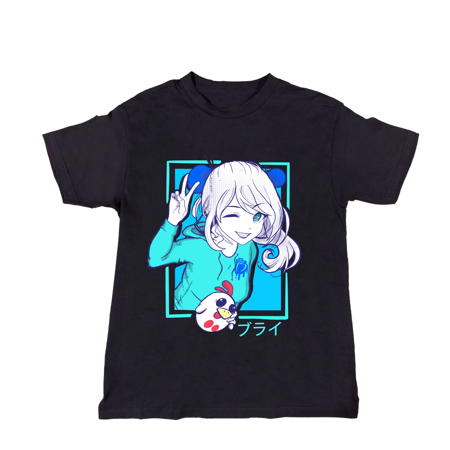 B-You Blue Anime T-Shirt